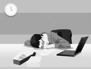 趴在桌上睡觉易得青光眼